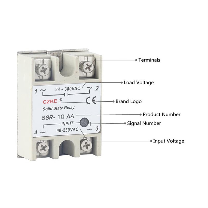 MURVE Solid State Relay SSR 10AA 25AA 40AA AC Control