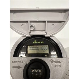 Sensus 3/4 S Ipearl Water Meter 100 Cubic Feet Register