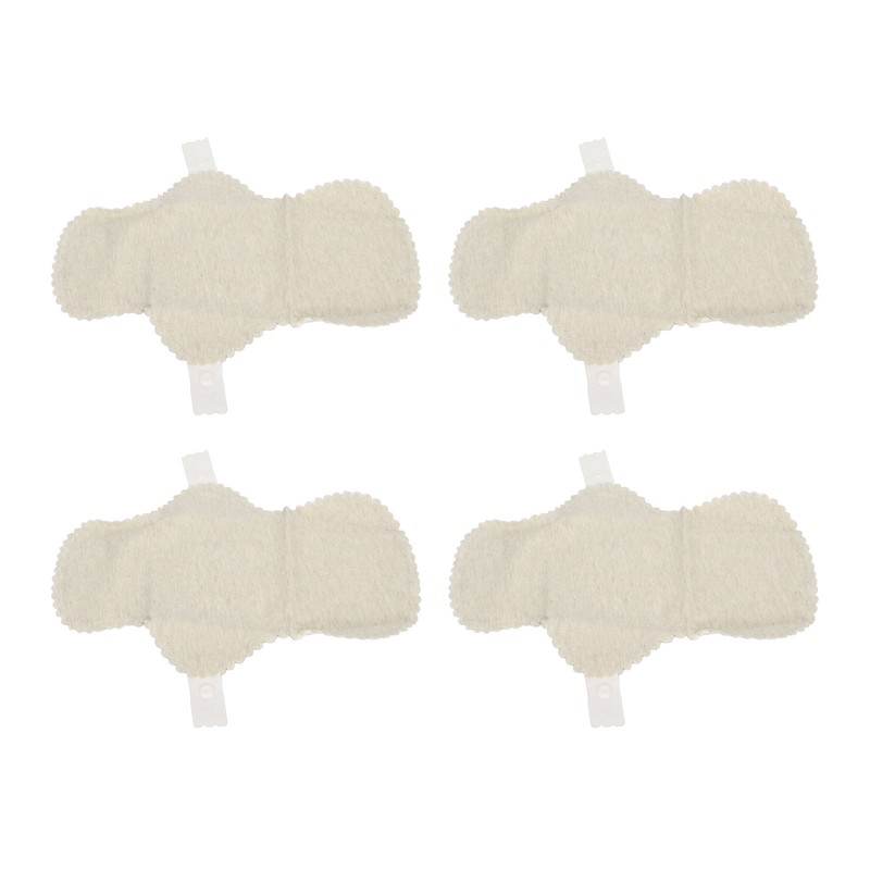 4Pcs Reusable Feminine Pads Washable Cotton Leak Proof Breathable Skin