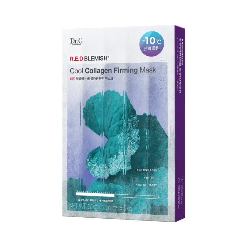 Dr.G Red Blemish Cool Vita C Clear Mask 5ea -