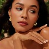 Cicy Bell 18K Gold Plated Chunky Hoop Earrings for Women
