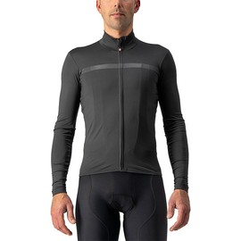 Castelli Pro Thermal Mid Long-Sleeve Jersey - Men's Dark Gray, L