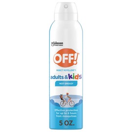 OFF! Insect Repellent Aerosol for Adults & Kids, Fragrance-Free Bug Spray for Everyday Protection from Mosquitoes, 5 oz