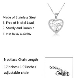 FUSTMW Sweet 16 Gifts Necklace 16th Birthday Gifts for Women Sweet 16 Jewelry 16 Year Old Birthday Gifts, Small, Stainless Steel, nagem
