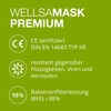 Wellsamed Wellsamask Pack of 50 Masks with Elastic Band, Colour: