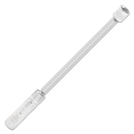 GTLM Extended Magnetic Spark Plug Wrench, 35 cm Long, 360 Degree Rotatable Spark Plug Wrench, 14 mm with 12 Point, Car Accessories, Spark Plug Socket for Most Vehicles (14 mm)