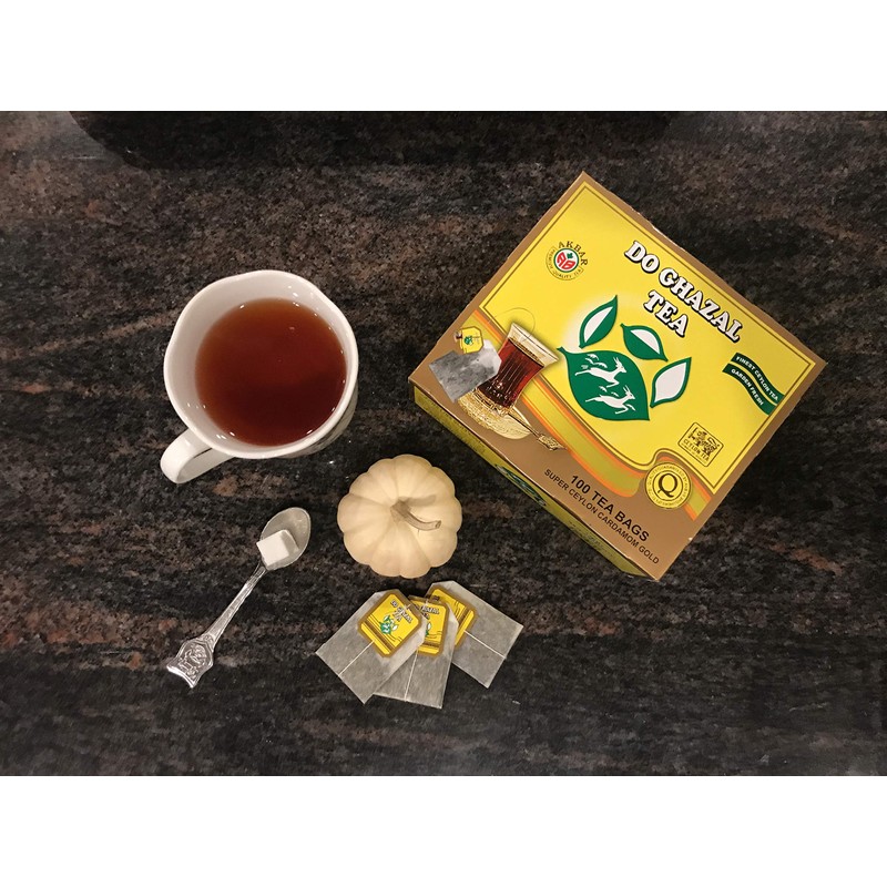 Do Ghazal Super Ceylon Cardamom Tea Bags - 100 x