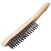 Draper 31548 Expert Heavy Duty 3 Row Wire Scratch Brush,Grey/Brown,310mm