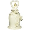 Appletree Design 50th Anniversary Ivory Orchid Bell, 5-Inch Tall, Includes