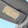 Mobestech Beige Driver Side Sun Visor with Mirror Replacement Car