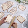 FINGERINSPIRE 12 Pcs Press on Nail Display Cards with Hanging
