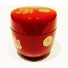 Natsume Tea Caddy Japanese Traditional Matcha Container (Vermillion Red with
