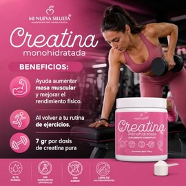 Creatina Monohidratada Mi Nueva Silueta