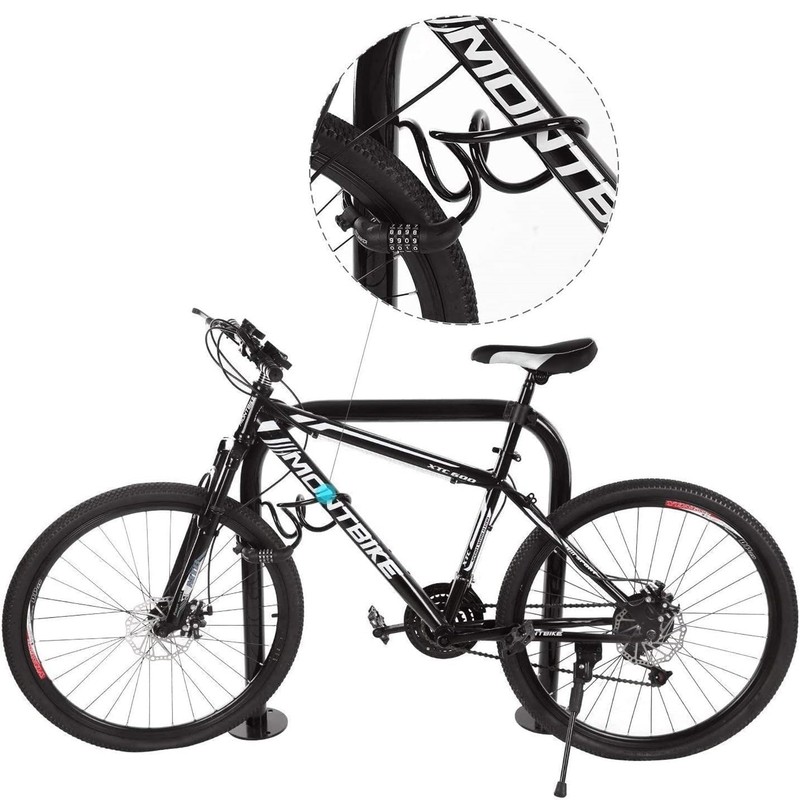 Titanker Bike Lock, Bicycle Lock 4 Feet Cable Lock 1/2