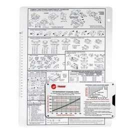 Trane Calculator Kit - (1) Trane Ductulator for Metal Duct and (1) R-410A Charging Calculator
