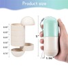 Cute Pill Organizer 7 Day, Weekly Pill Cases Box Waterproof
