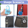 Moxweyeni 10 Pcs 3 Digit Combinations Padlock Safe Cipher Lock