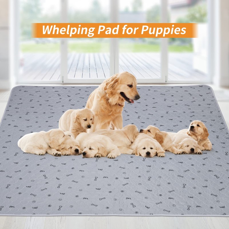 PICK FOR LIFE Washable Dog Pee Pad 72x72 Extra Large,
