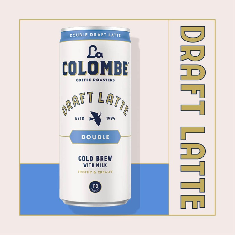 La Colombe Draft Latte, Cold-Pressed Espresso and Frothed Milk, Made