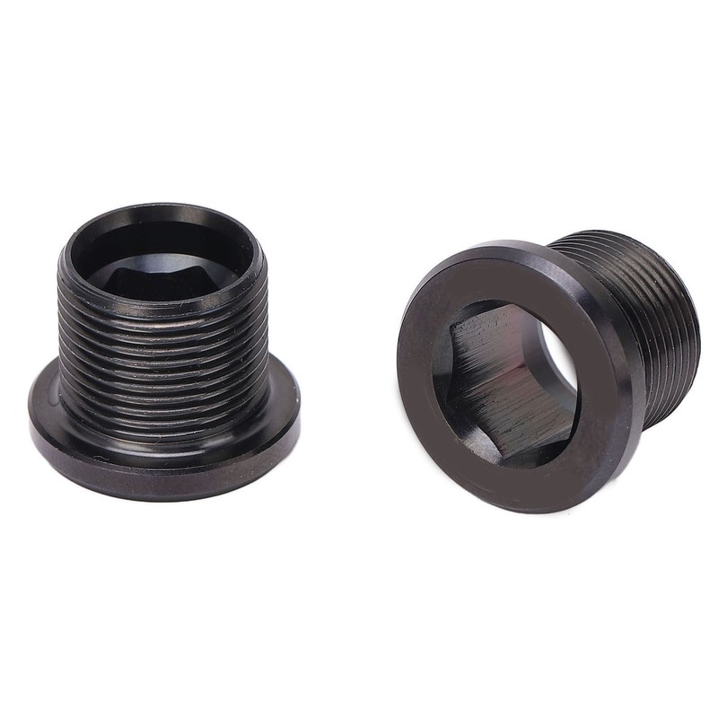 Bike Crank Screw Rust Proof Metal Chain Wheel Nut Bike