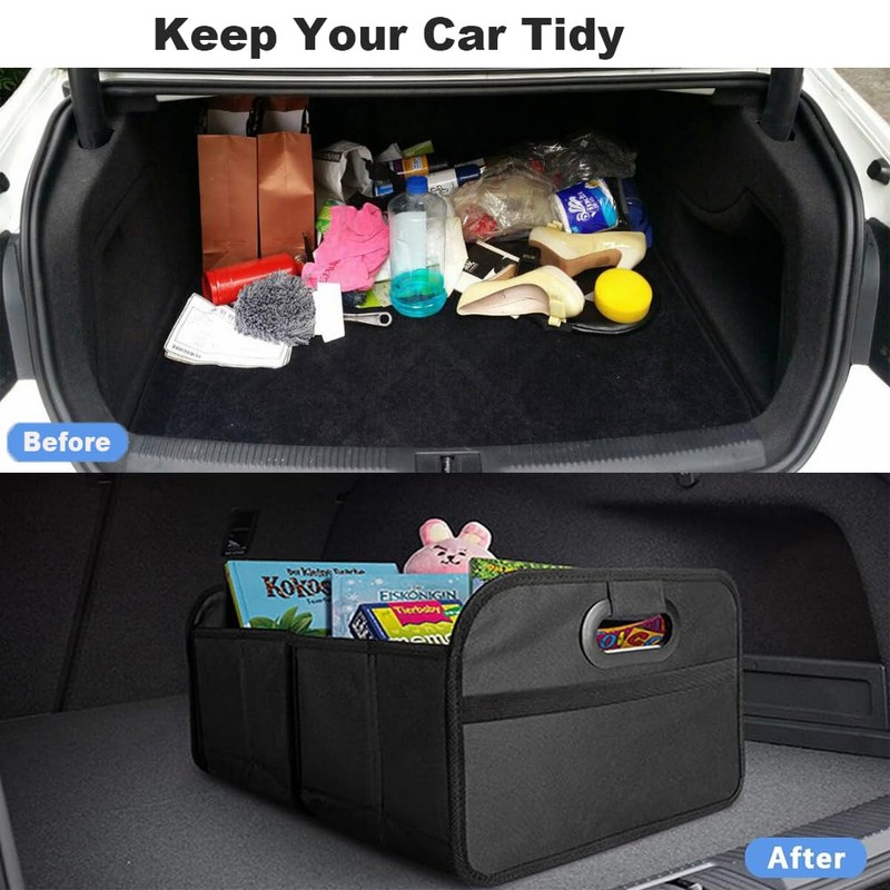 Aimisite Car Boot Organiser, Car Boot Storage Tidy Foldable Box