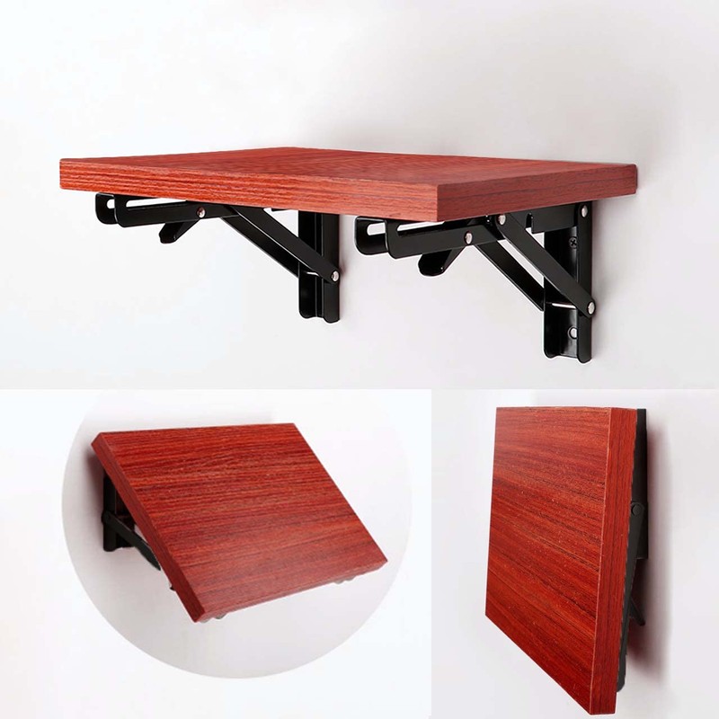 Shelf Bracket, Foldable, L-Shaped Bracket, Shelf Support, Load Capacity 110.2