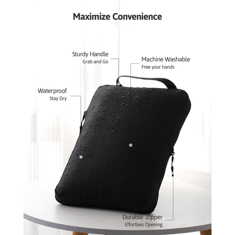 OrgaWise Extra Large Compression Packing Organiser Cube OrgaWise Suitcase Storage