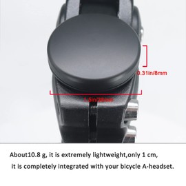 PLATTBK Bike Airtag Mount Hidden AirTag Bicycle Mount Anti-Theft Protection Bike Airtag Hidden Waterproof Bike Mount for Airtag (Not Included AirTag)