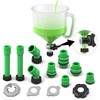 SWANLAKE No-Spill Coolant Funnel Kit,Spill Proof Funnel Bleeder with Adapters.Universal