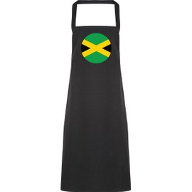 Hippowarehouse Jamaica Flag Apron kitchen cooking painting DIY onesize adult