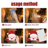 Bigqin Window Stickers for Christmas Winter Window Decoration Snowflake Stickers,