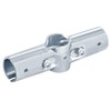 Fanmao 6 Sets 180 Degree Pipe Clamp Connector for 1"