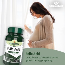 Natures Aid Natures Aid Folic Acid 90 Tablets