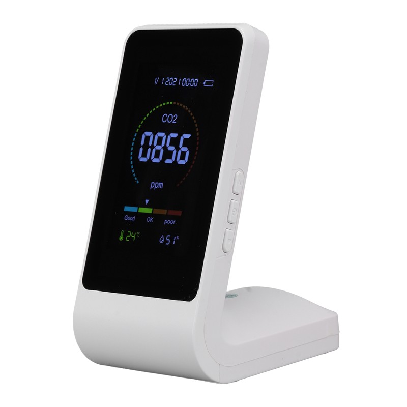 CO2 Monitor Carbon Dioxide Detect Indoor Air Quality Monitor Temperature