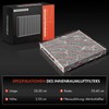 Frankberg 2x Cabin Air Filter Pollen Filter with Activated Carbon