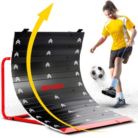 Soccer Rebounder Rebound Net, Kick-Back Football Training Gifts, Aids & Equipment Heavy-Duty