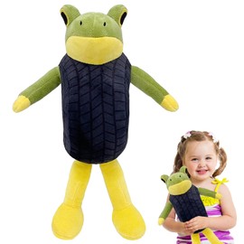 HBSFBH Tung Tung Tung Sahur Plush, Tralalero Tralala Plush, Tung Tung Tung Sahur Plush Toy, Italian Brain Red Cuddly Toy, Tralalero Tralala Figure Plu-sh, Soft Stuffed Animal Plu-sh Toy for Children