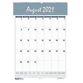 House of Doolittle 2021-2022 Monthly Wall Calendar, Academic, Bar Harbor, 12 x 17 Inches, August - July (HOD352-22)