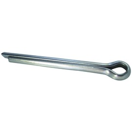 DAIDOHANT 10184880 SUS304 Stainless Steel Split Pin, Nominal Diameter (D) 0.08 x Length (L) 1.0 inches (25 mm), 6 Pieces