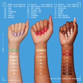NYX PROFESSIONAL MAKEUP NYX PROFESSIONAL MAKEUP Pro Fix Stick Correcting Concealer, Buildable Medium Coverage Concealer Stick - Natural