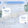 3-Pack Nephrostomy Urine Drainage Bags (600ml) – Transparent Leg Bag