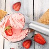 Cuchara de helado grande de 7 pulgadas antiadherente y anticongelante,