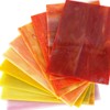 Lanyani 10 Sheets Variety Stained Glass Sheets Pack, 4 x