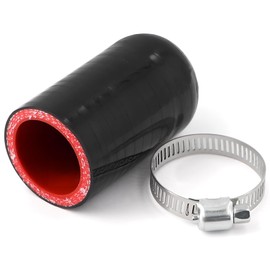 High Temperature 4-Ply Reinforced Silicone Hose Cap ID 1-1/8 Inch(28mm) Hose End Plug For Turbo Bypass Valve/Vacuum/Fix Leak/Throttle Body Water Port/Heater Core/Coolant Heater Vacuum Water Port
