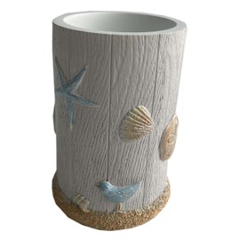 Sweet Home Collection Bathroom Accessories Sets Unique Collections Modern Classic Contemporary Decorative Beautiful Designs Bath Shower Tub Décor, Tumbler, Ocean Star