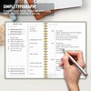 Daily Planner Undated - Simplified To-Do List Notebook with Hourly