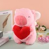 Heart Soft Fluffy Toys, Valentine's Day Stuffed Valentine's Day Plush
