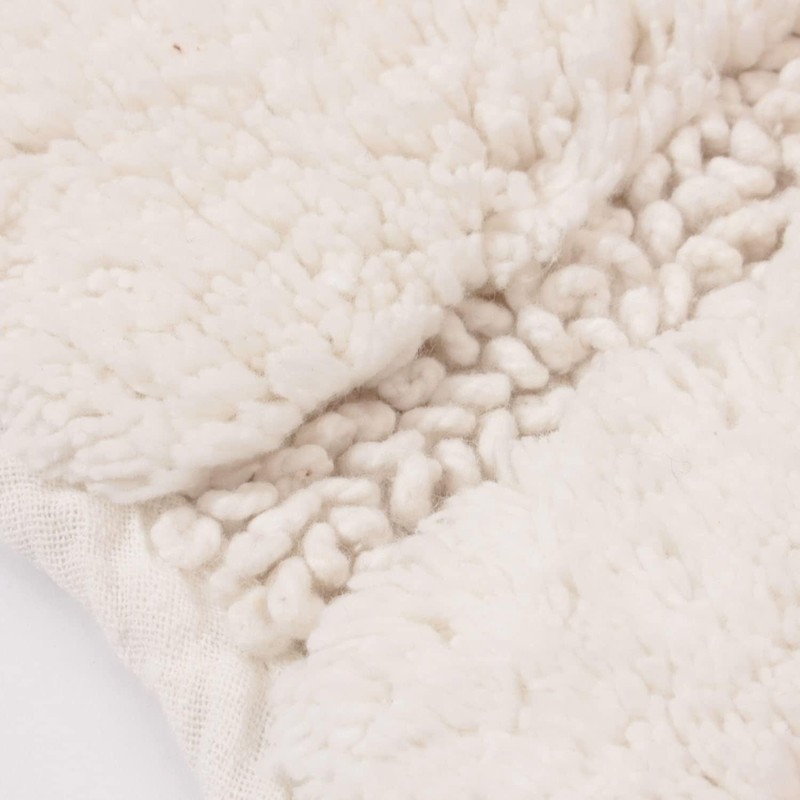 Cotton Shell Toilet Mat (Single Mat Piece, Mini)