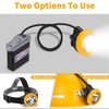 Yongkist Safety Mining Headlamp 1+2 LED Rechargeable Coal Mining Light
