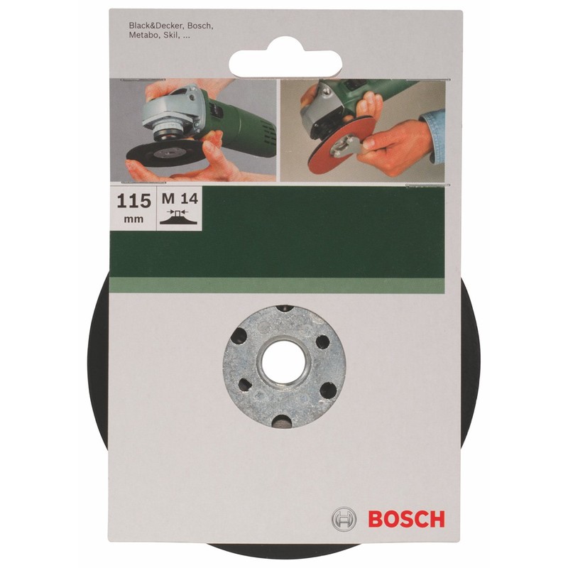 Bosch 2609256258 115 mm Sanding Plate for Angle Grinder Clamping
